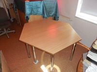 4x Tisch Tische Trapez Trapeztisch Trapeztische Büro Thüringen - Zeulenroda Vorschau