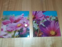 2x Glasbild mit Blumen, je 20x20 cm Bayern - Peiting Vorschau