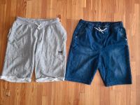 2x Kurze Jungen Hose Jeans Sweat grau blau gr.158 164 Nordrhein-Westfalen - Bergheim Vorschau