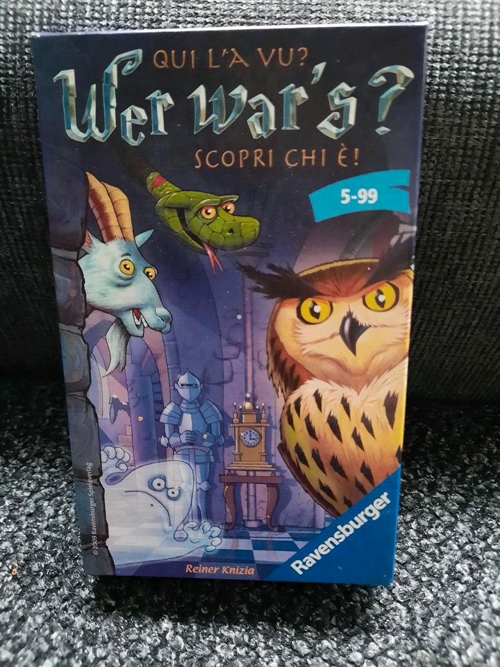 Wer war's? Spiel,  Ravensburger,  Merkspiel in Bielefeld