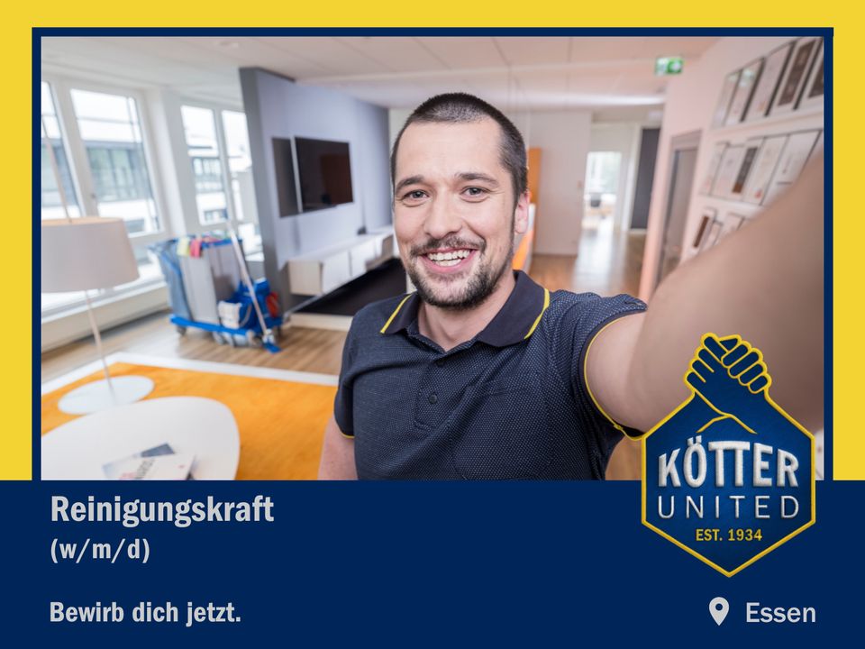 Reinigungskraft (m/w/d) in Essen - Stadtmitte in Essen