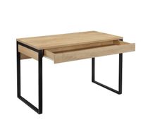 Schreibtisch Holz mit Schublade Computertisch Eiche/Schwarz Schleswig-Holstein - Reinbek Vorschau