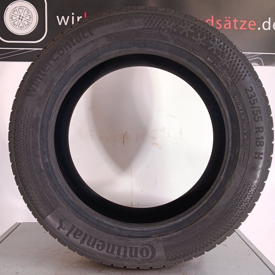 235/55R18 Winterreifen Continental WinterContact TS870P 2Stk #268 in Nagold