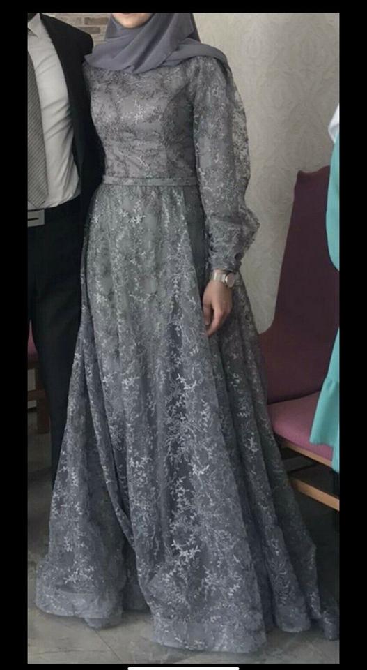 Nisan Söz Isteme Tesettür Elbise Hijab Kleid Abendkleid in Bingen