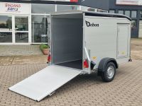 Debon C255 Roadster ALU-Kofferanhänger schwarz | 1.300kg | 100km/h | Seitentür | Rampen-Türkombination Staßfurt - Neundorf Vorschau