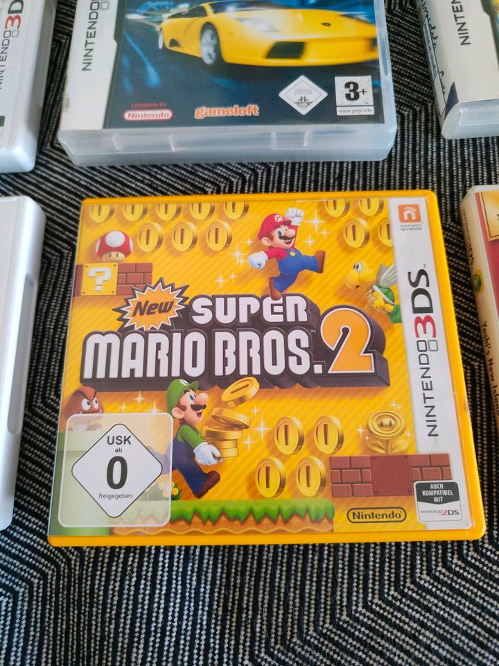 9 x Nintendo DS + 3DS Spiele: Zelda, Smash Bros, Mario, Yoshi, .. in Leer (Ostfriesland)