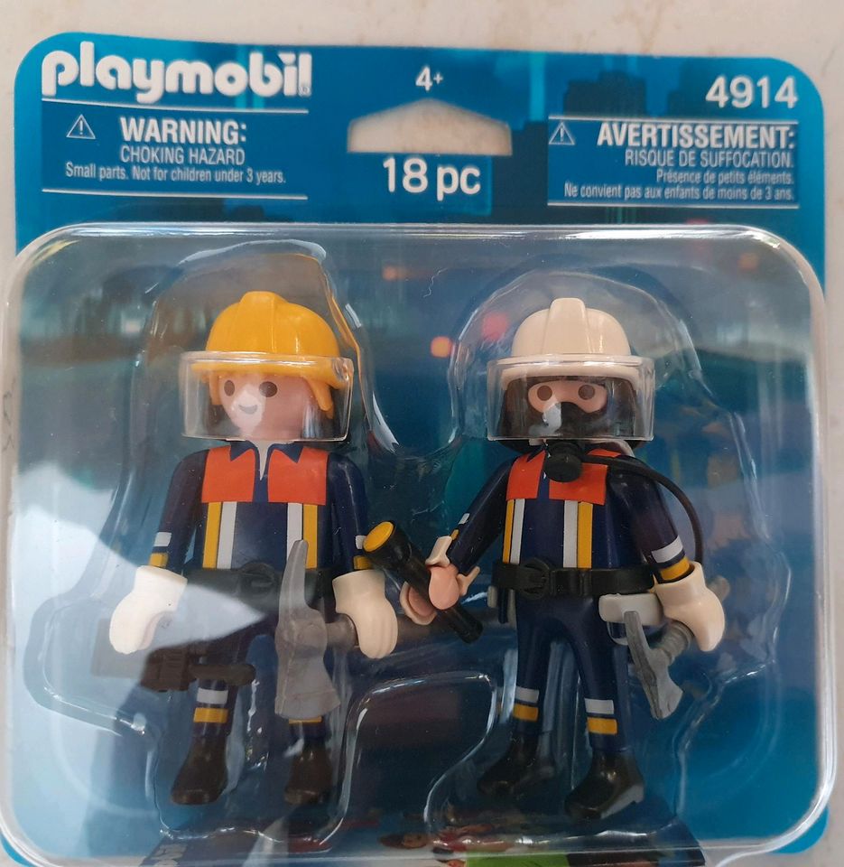 Playmobil 4914 Geschenkset Feuerwehr / City Action NEU in Dirmstein