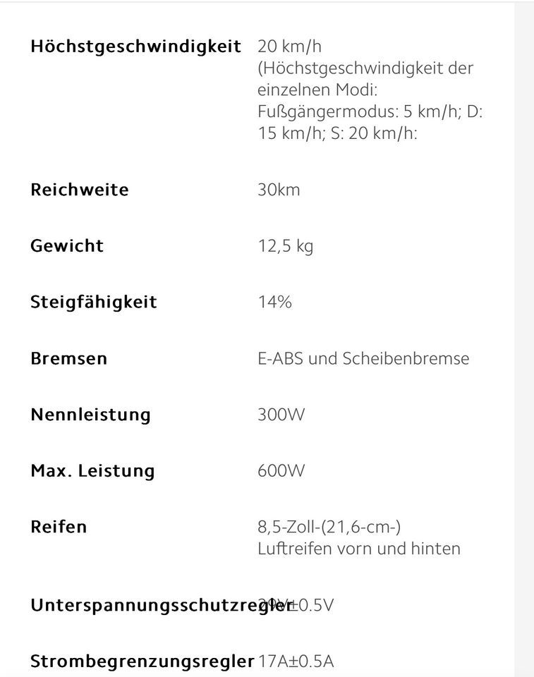 Xiaomi MI Electric Scooter 1S  mit Strassengzulassung Neu Unbenut in Oberhausen