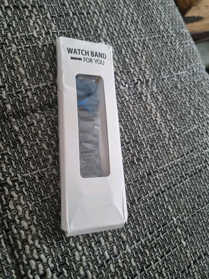 Gliederarmband für smartwatch Samsung watch 5 40 bt  Neu und ovp in Sandhausen