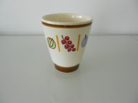 Waechtersbach Keramik Becher Obstdekor 6417 Vintage 1950er Jahre Bayern - Würzburg Vorschau
