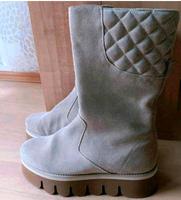 ARA Ara Plateau Stiefel Gr.4,37 beige Velours Vigonza Wuppertal - Ronsdorf Vorschau