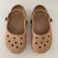 Crocs Größe 8 9 gold braun Hessen - Wiesbaden Vorschau