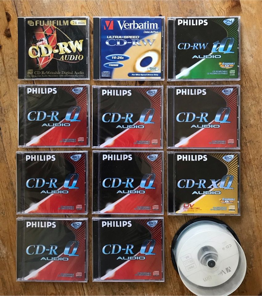 8x CD-R Audio / 3x CD-RW Audio / 7x CD-R in Leipzig