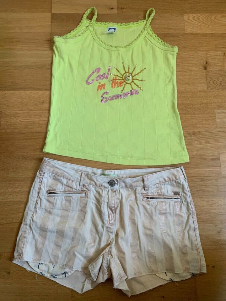 Scotch R‘belle kurze Hose / Shorts + Sommer Top, Kombi Gr 158 164 in Düsseldorf