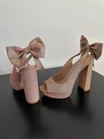 Neue Kurt Geiger Schuhe in Rosa - Glitzer Hessen - Fulda Vorschau
