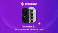 ➜ Bitmain Antminer S21 - 188 TH/s - Bitcoin Miner (BTC) Nordrhein-Westfalen - Hamm Vorschau