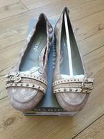 Neu Maripe' Ballarina Schuhe Halbschuh Gold 36 20320 3,5 3 beige Bayern - Oberschönegg Vorschau