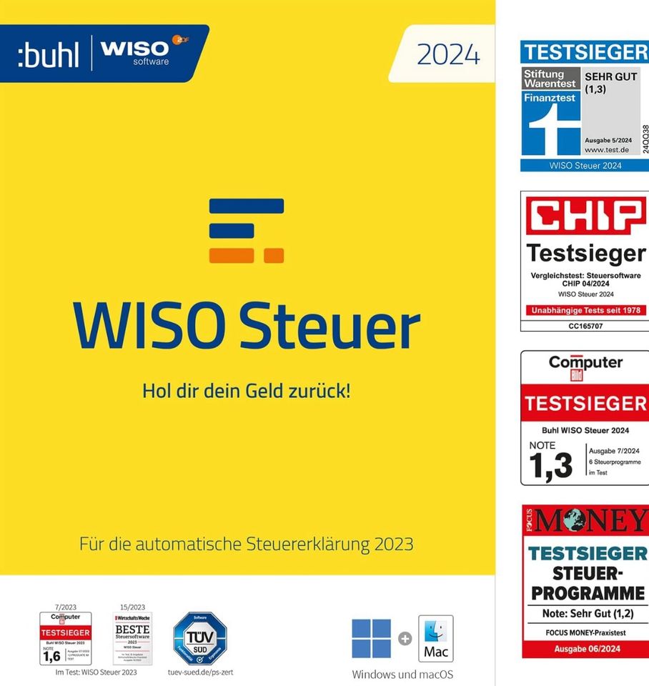 WISO Steuer 2024 (für Steuerjahr 2023) in Köln