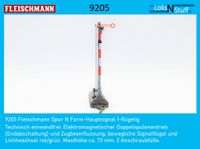 9205 Fleischmann Spur N Form-Hauptsignal 1-flügelig Hessen - Eschwege Vorschau