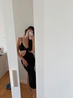 Schwarzes Cut-Out Kleid Hamburg-Mitte - Hamburg Hamm Vorschau