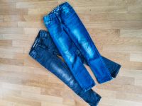 2 Jeans für schmale Jungs 146 größenverstellbar skinny grau blau Sachsen-Anhalt - Leuna Vorschau