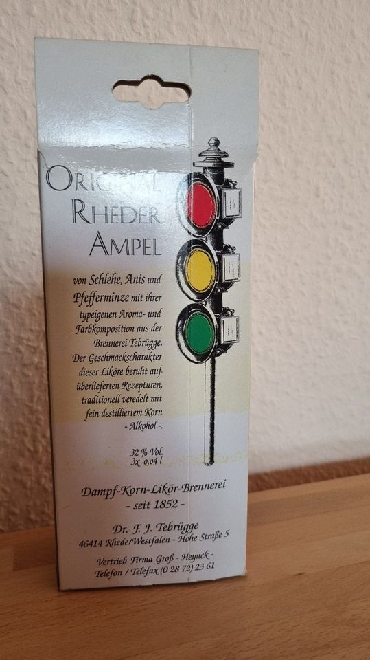 Originaler AMPEL-Schnaps. Sauf Dir die Ampel schön! in Leipzig