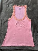 Hunkemöller Pyjama Top Oberteil Spitze in orange Gr.M Bayern - Poing Vorschau