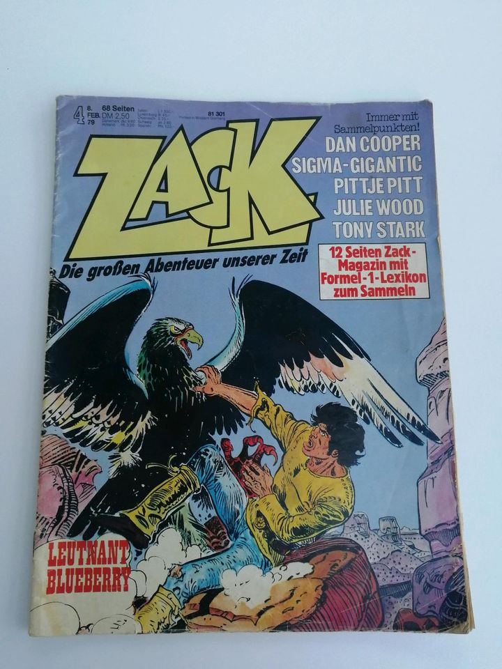 Zack Comic Heft 4 1979 in Tholey