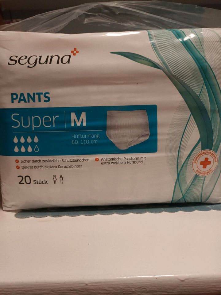 SEGUNA Inkontinenz-PANTS-Super, Gr. M in Preußisch Oldendorf