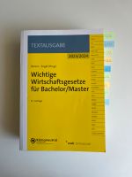 Wichtige Wirtschaftsgesetzte für Bacherlor/Master 15. Auflage Wuppertal - Barmen Vorschau