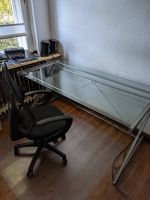 Schreibtisch Glas + Metall - industrial Parchim - Landkreis - Crivitz Vorschau