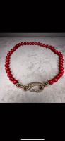 Pierre Lang Naturstein rot Gold Kette Collier Nordrhein-Westfalen - Hemer Vorschau