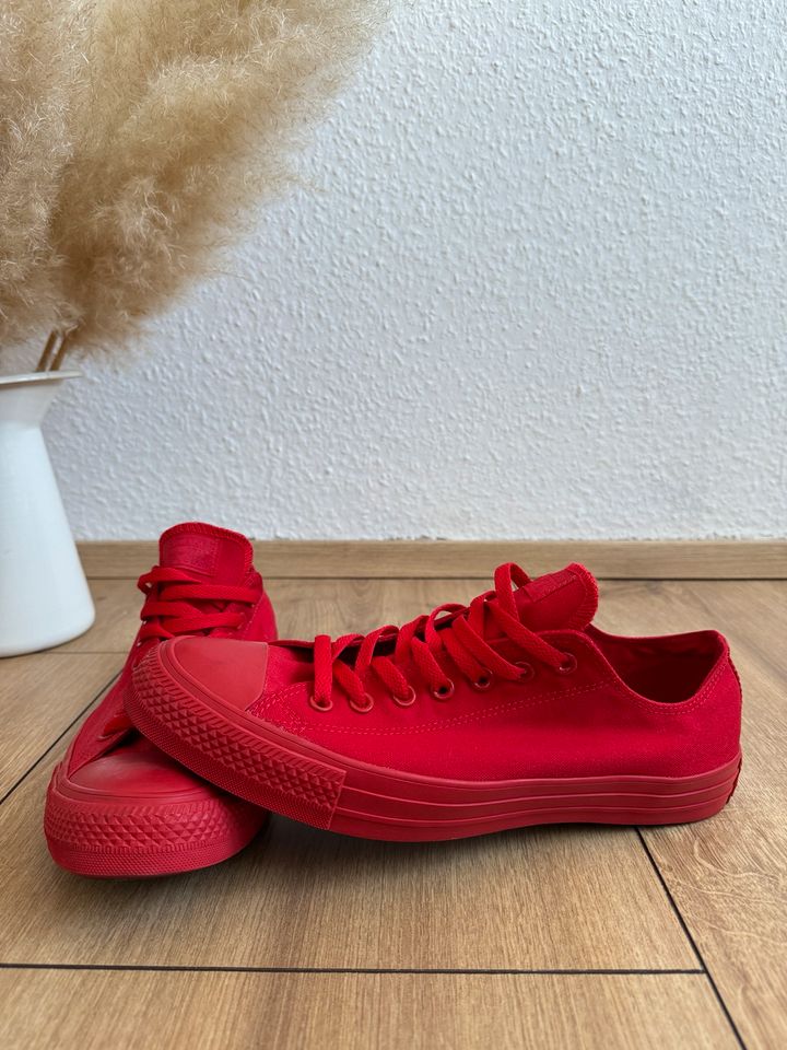 Converse Herrenschuhe | Schuhe | Rot | Größe 45 in Bergisch Gladbach