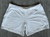 Nike Gr.L/40 Shorts kurze Hose Sport Baumwoll-Stretch weiß Damen Kreis Pinneberg - Kölln-Reisiek Vorschau