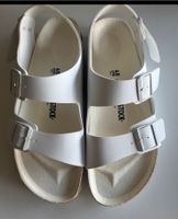 BIRKENSTOCK Milano BS Birko Flor Weiss Grösse 45 Frankfurt am Main - Rödelheim Vorschau