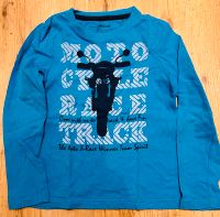Charles Vögele Sweatshirt Shirt blau 100% Baumwolle Größe 122 Hessen - Hosenfeld Vorschau
