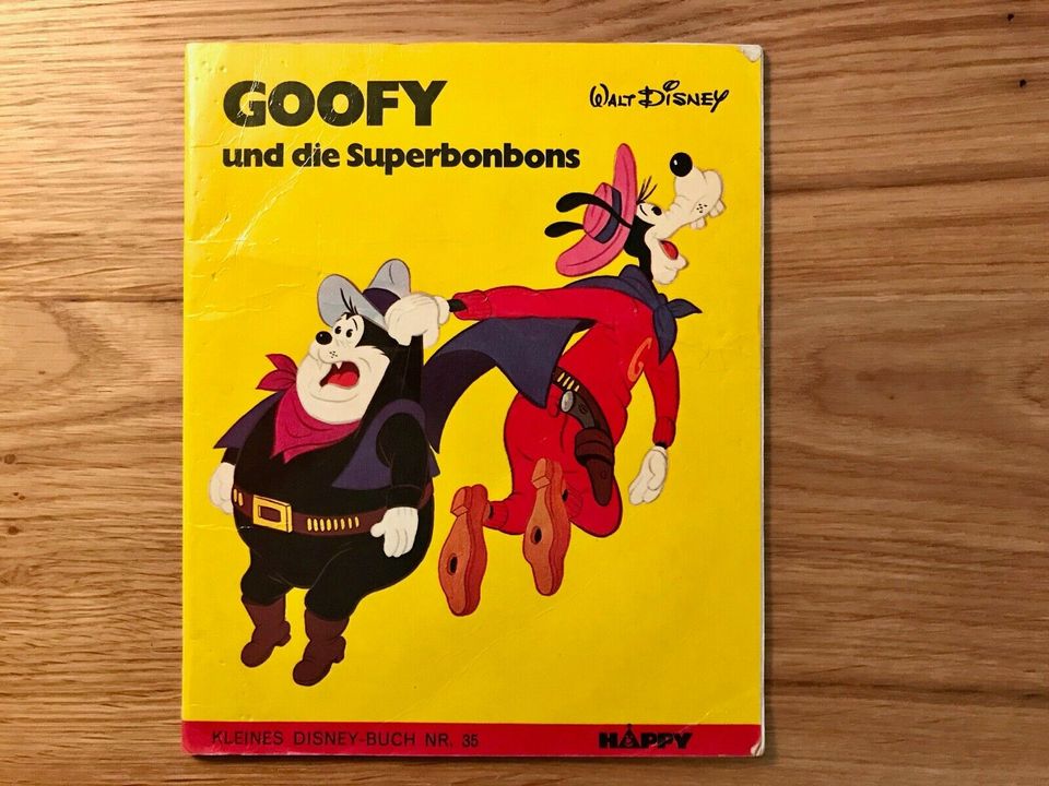 Goofy und die Superbonbons, Walt Disney Verlag, 1971 in Rheda-Wiedenbrück