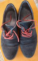 Blaue Sommer Leder Schuhe Gr. 41 Hessen - Bensheim Vorschau