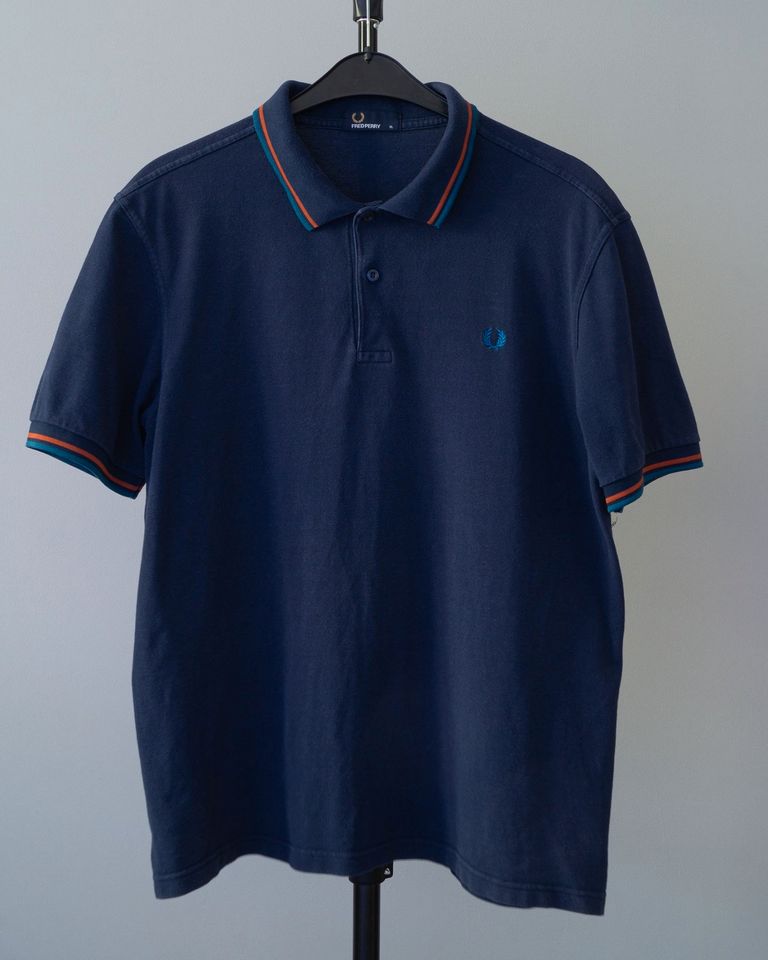 Fred Perry Twin Tipped Polo, XL in Potsdam