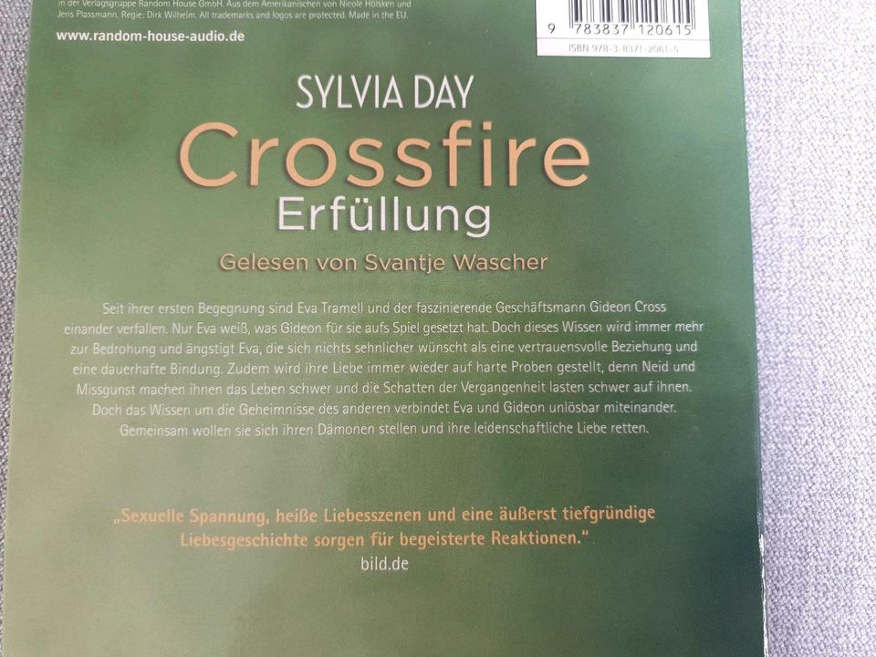 Höhrbuch Mp3-CDs ⭐Crossfire Erfüllung ⭐ in Korntal-Münchingen