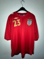 UMBRO ENGLAND NATIONAL THEO WALCOTT 23 VINTAGE TRIKOT XXL WIE NEU Sachsen - Werdau Vorschau