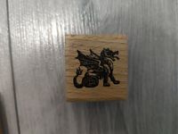 hochwertiger Stempel mit Drache Baden-Württemberg - Korb Vorschau