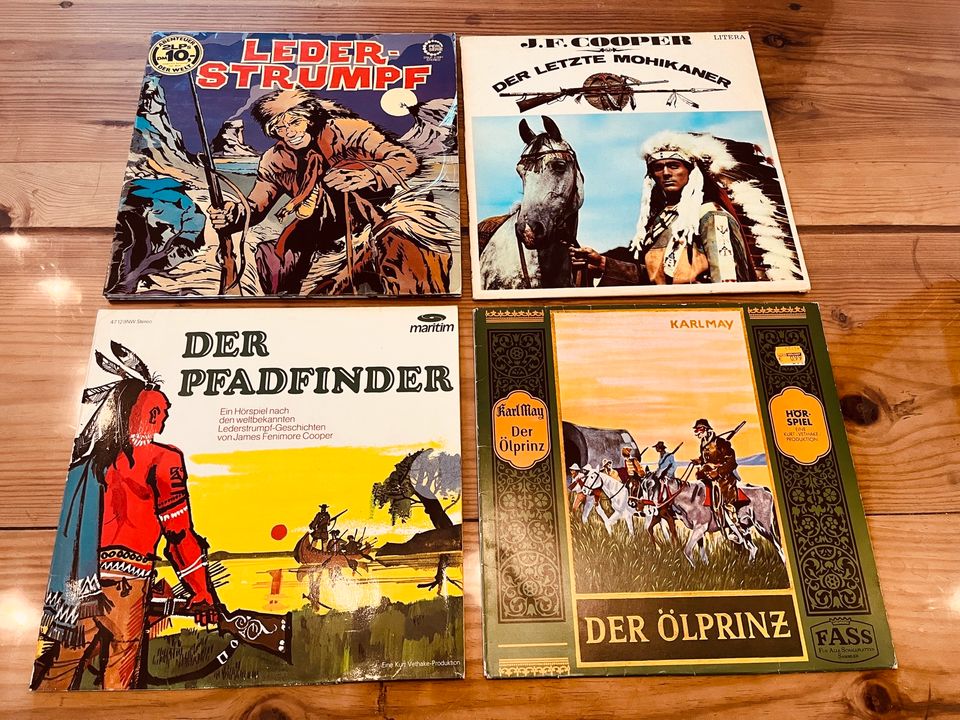 15xKarl May/Winnetou/Lederstrumpf/Konvolut Top!!! in Ahlen