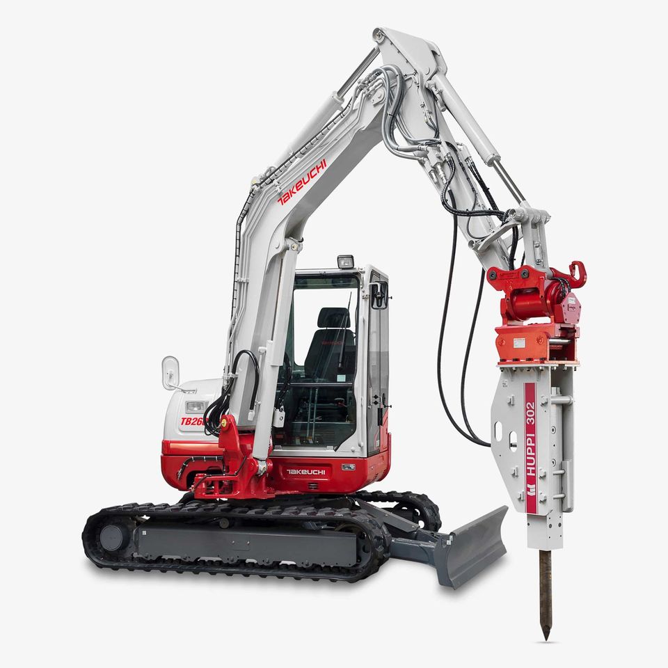 TAKEUCHI MINIBAGGER – TB 260 (6t) Mieten in Hilden