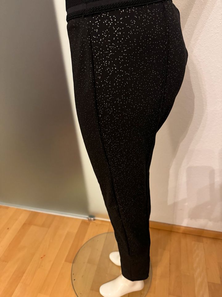 Hose Leggins mit Glitze , Gummiband Gr 38 40 L in Heilbronn