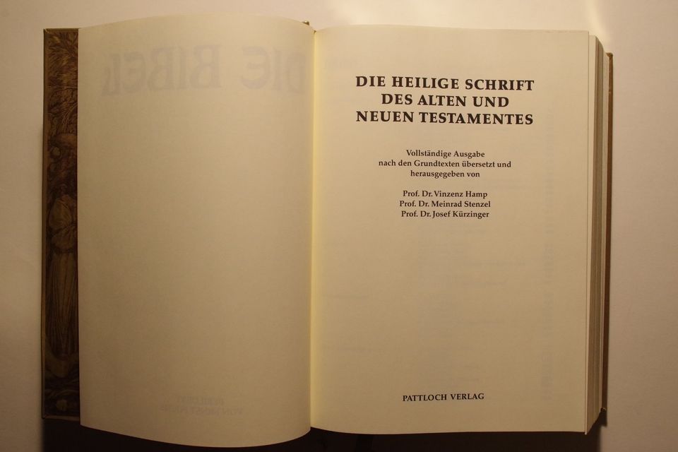 Die Bibel von Ernst Fuchs, Vorzugsausgabe Nr. 5575 Pattloch 1996 in München