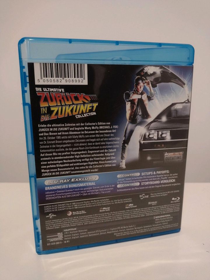 Blu-ray/ DVD 'Zurück in die Zukunft' Trilogie (1 ,2, 3) in Berlin