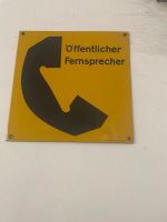 Öffentlicher Fernsprecher Emailleschild Nordrhein-Westfalen - Hille Vorschau