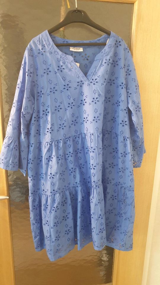 Kleid hell blau neu 46 48 Sommer Sommerkleid in Leverkusen