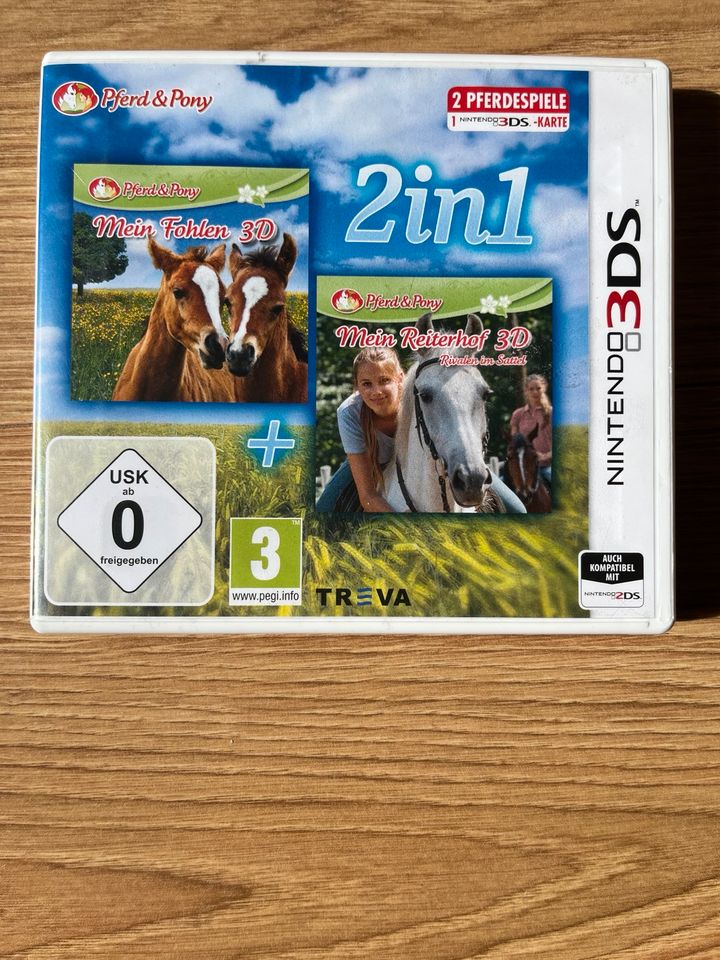Nintendo 3DS Spiel Mein Fohlen 3D + Mein Reiterhof 3D in Herdorf